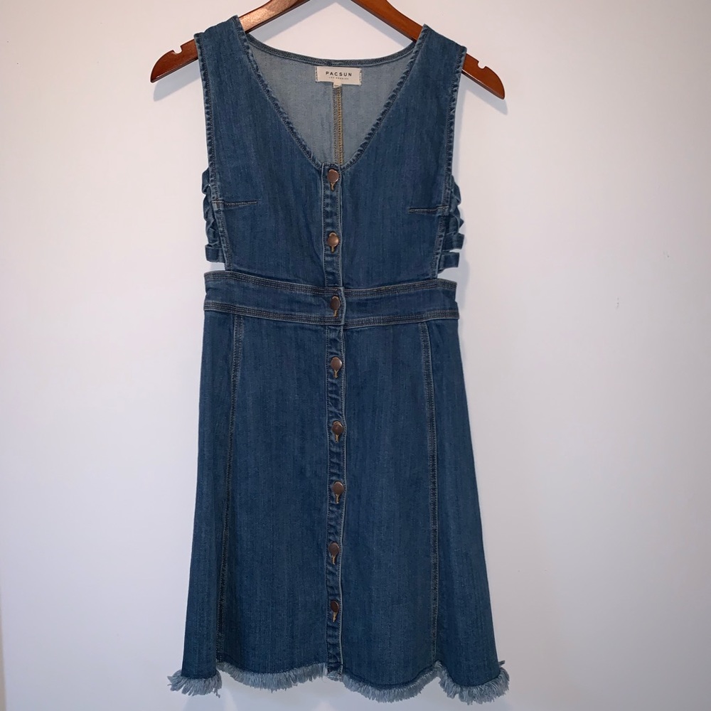 PacSun Denim Dress (S)